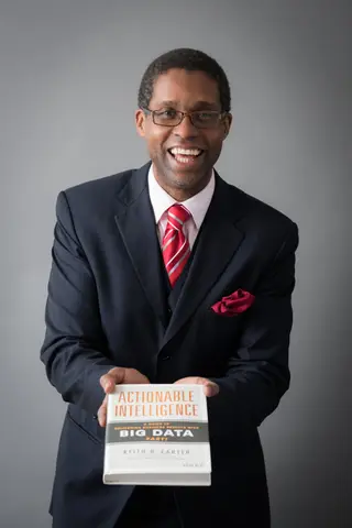 Reader holding Actionable Intelligence